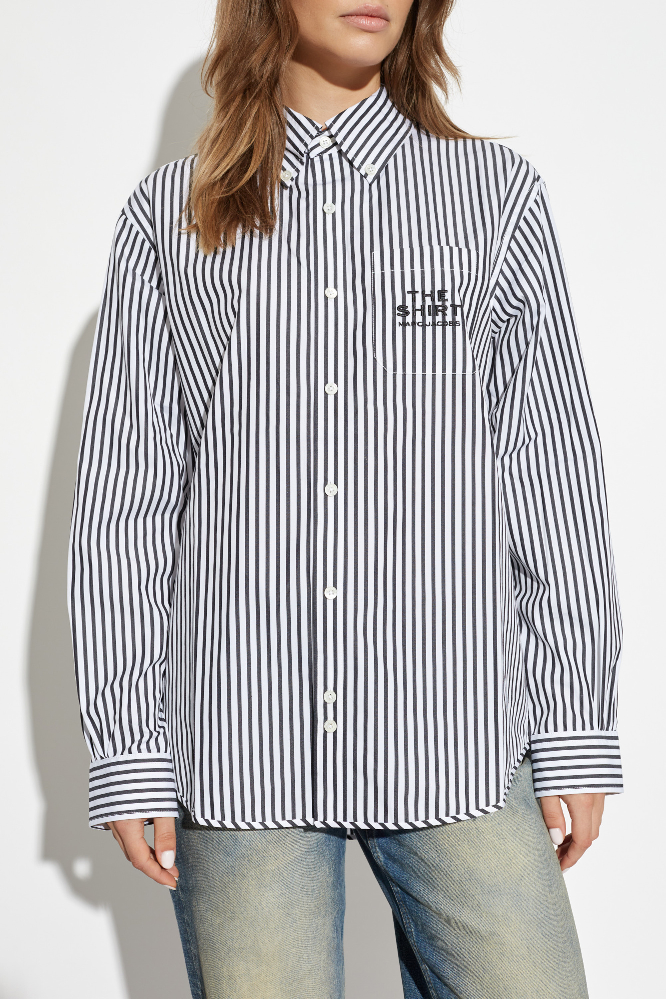 White Striped Shirt Marc Jacobs - Vitkac AS